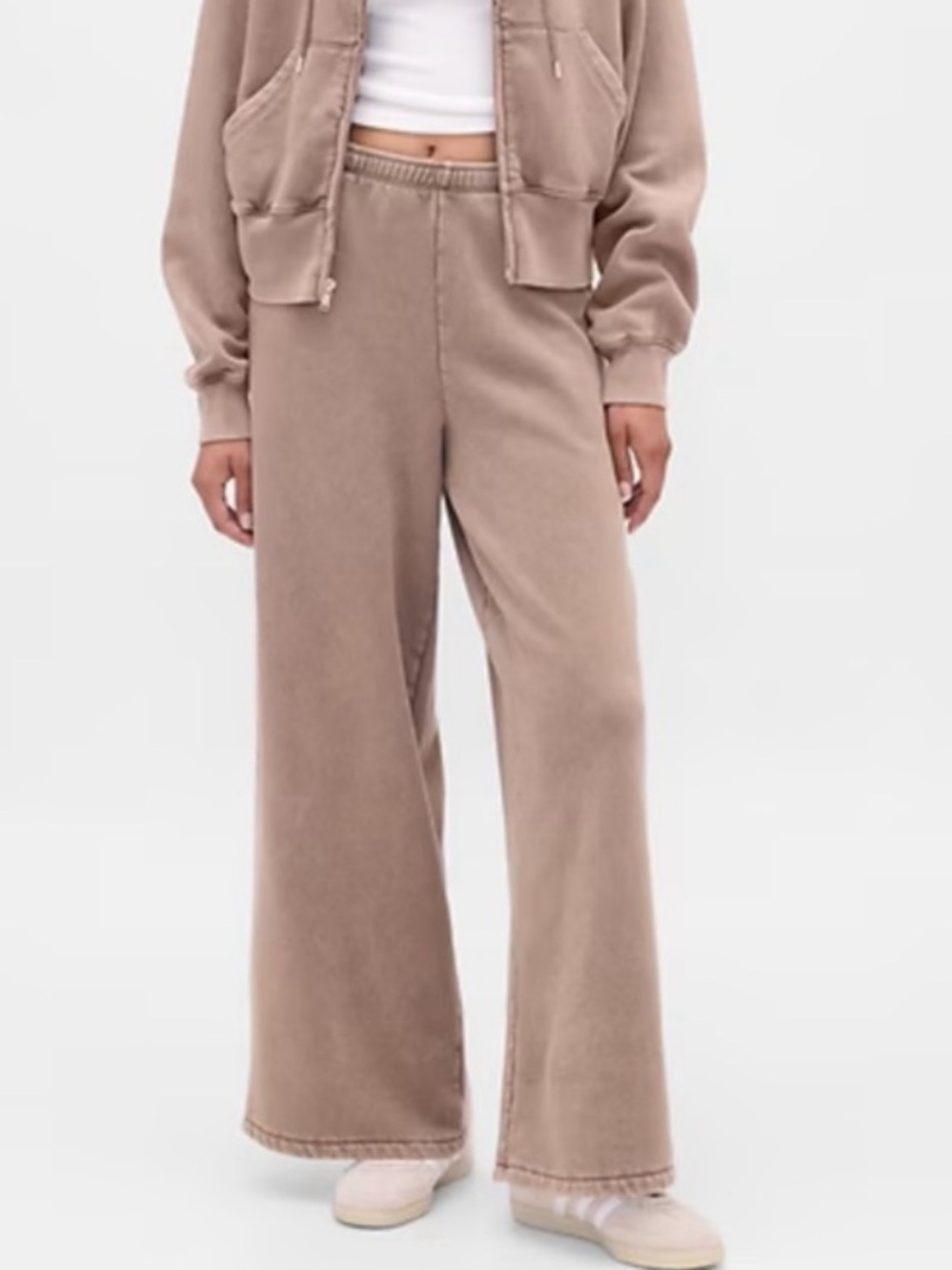 GAP Vintagesoft Wide Leg Baggy Sweatpants